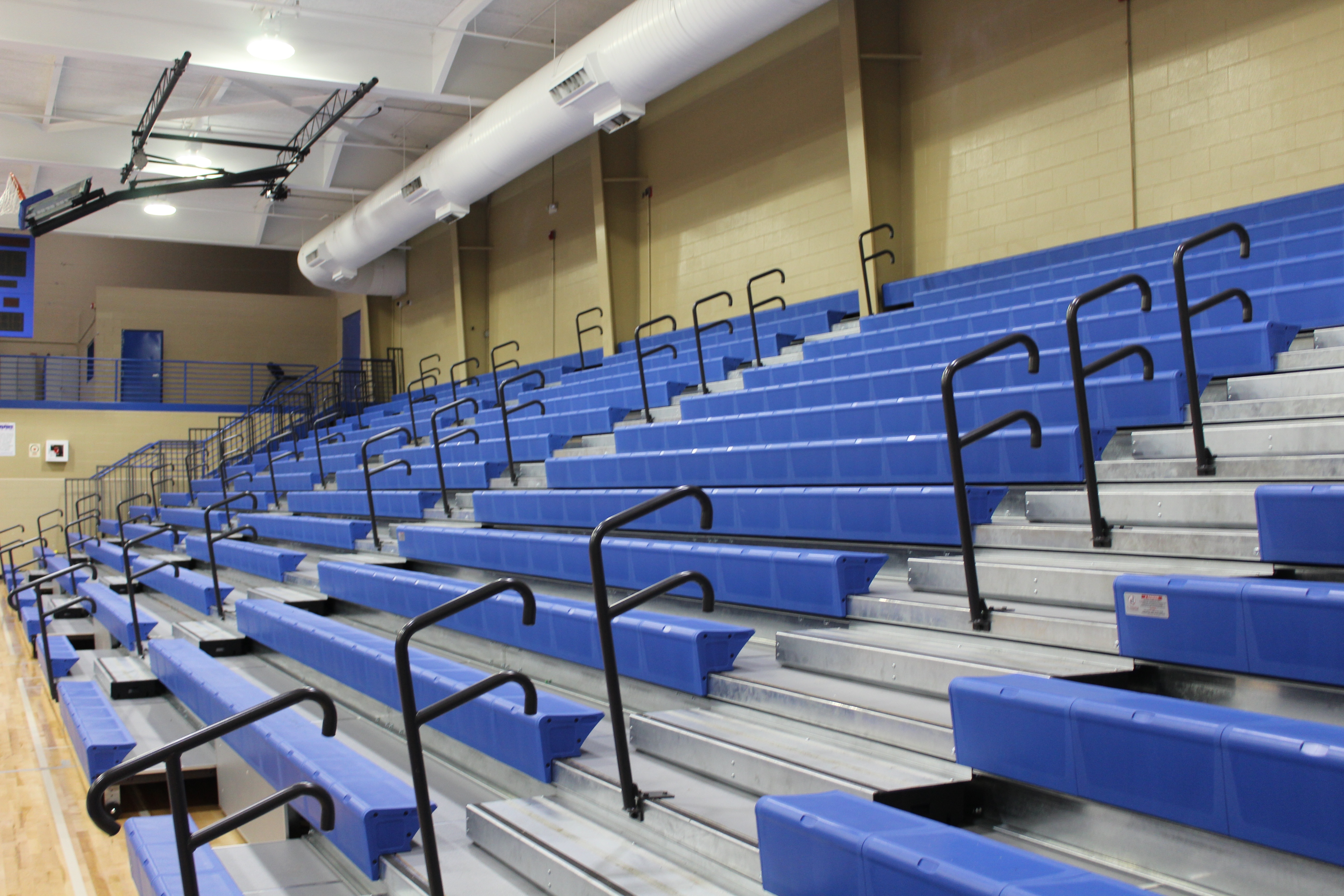 Warren east high school gym renovation